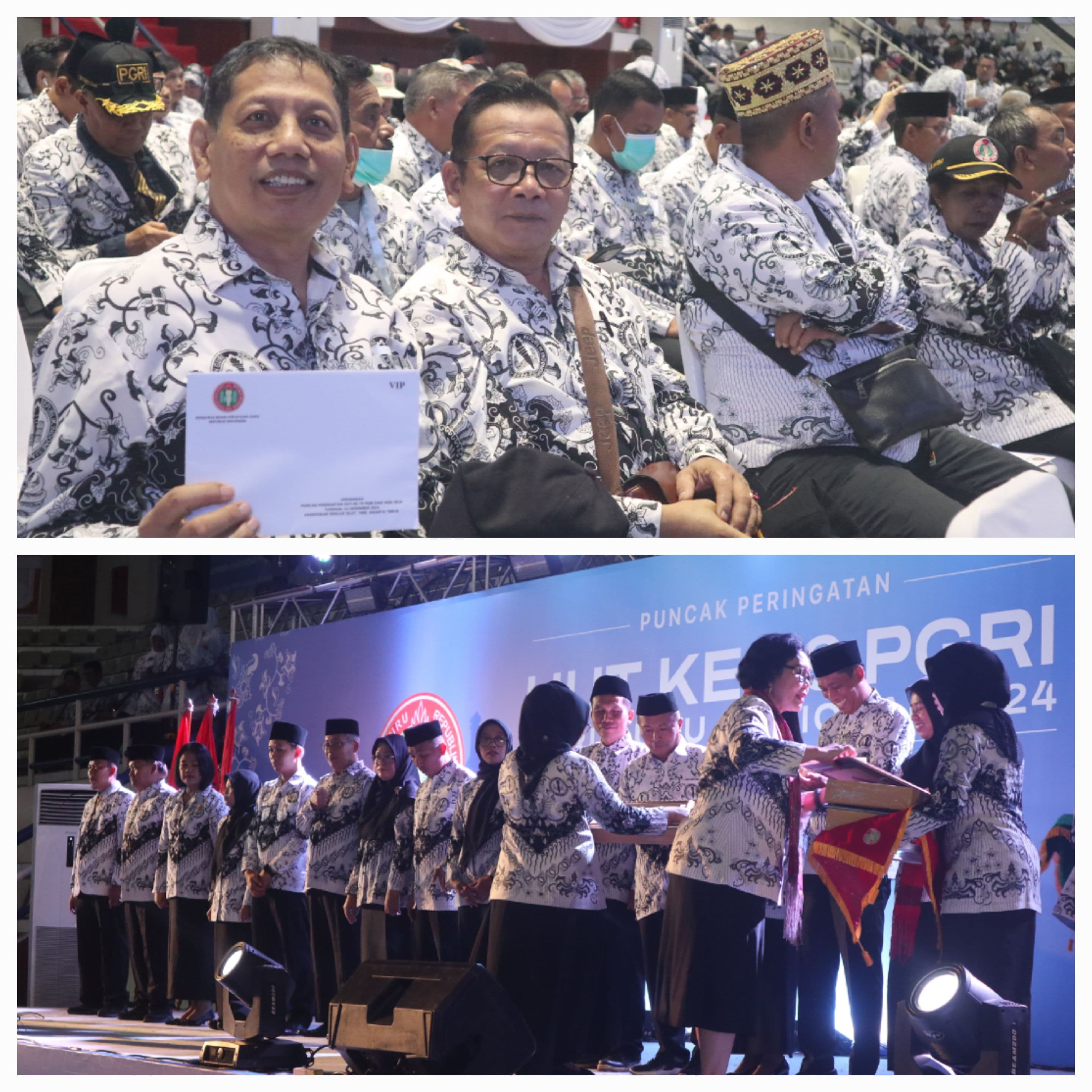 Puncak Perayaan HUT 79 PGRI dan HGN 2024 di TMII